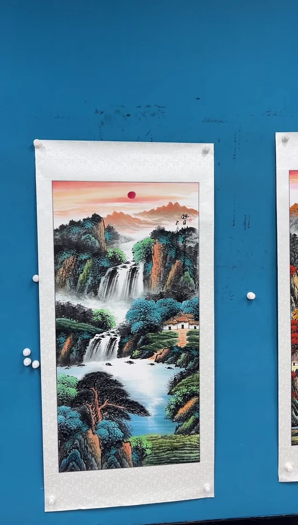 国画张鑫-四尺山水-无国检证书-033