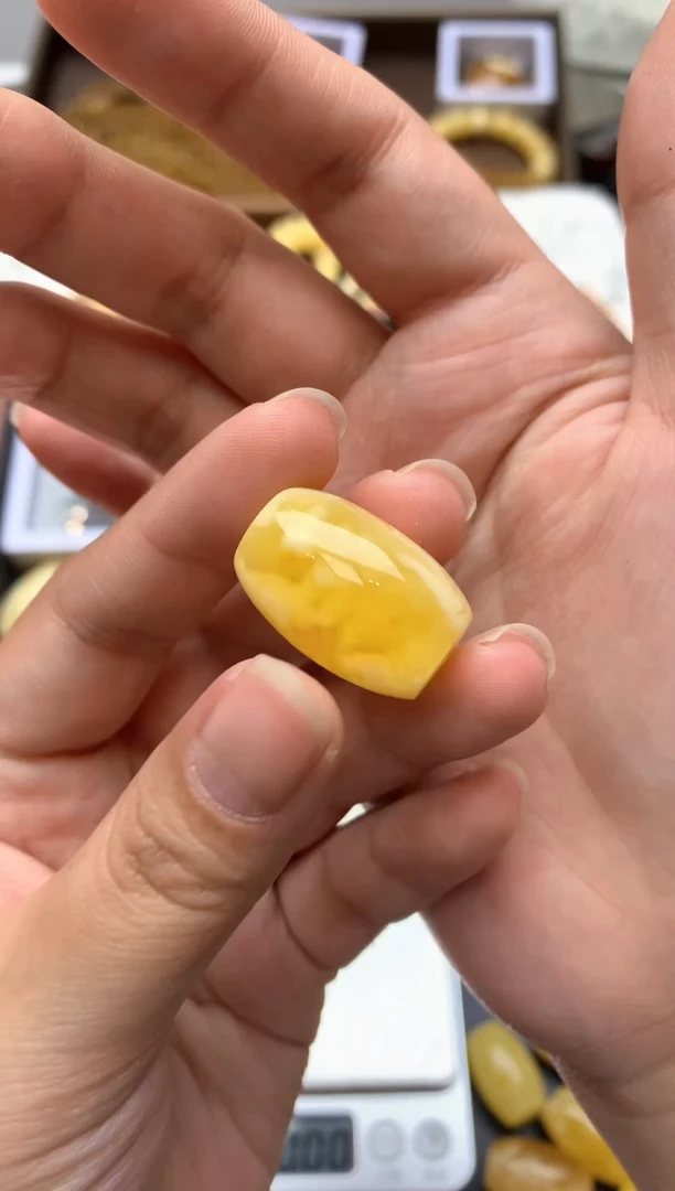 【闪购商品】琥珀珠宝奇石未镶嵌011琥珀蜜蜡 花粉