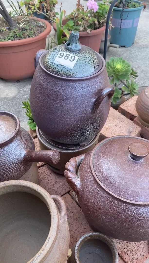 【闪购商品】陶3L梨锅玉化989