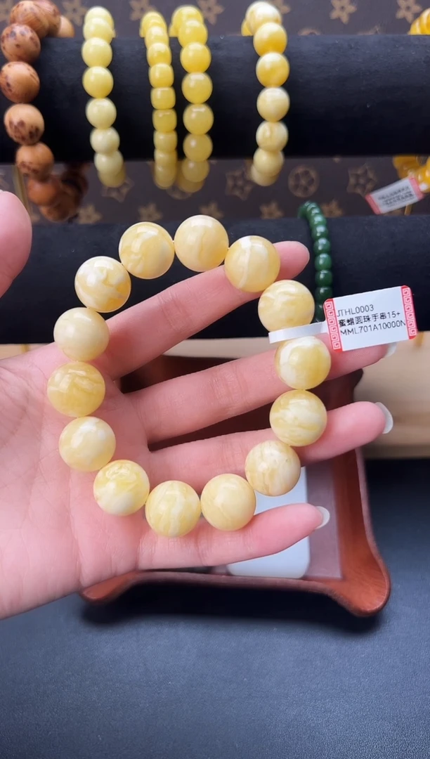 手串琥珀未镶嵌JTHL0003