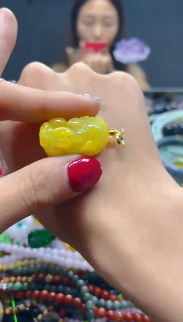 颈饰未镶嵌翡翠/D/翡翠A货，一件也是批   发价