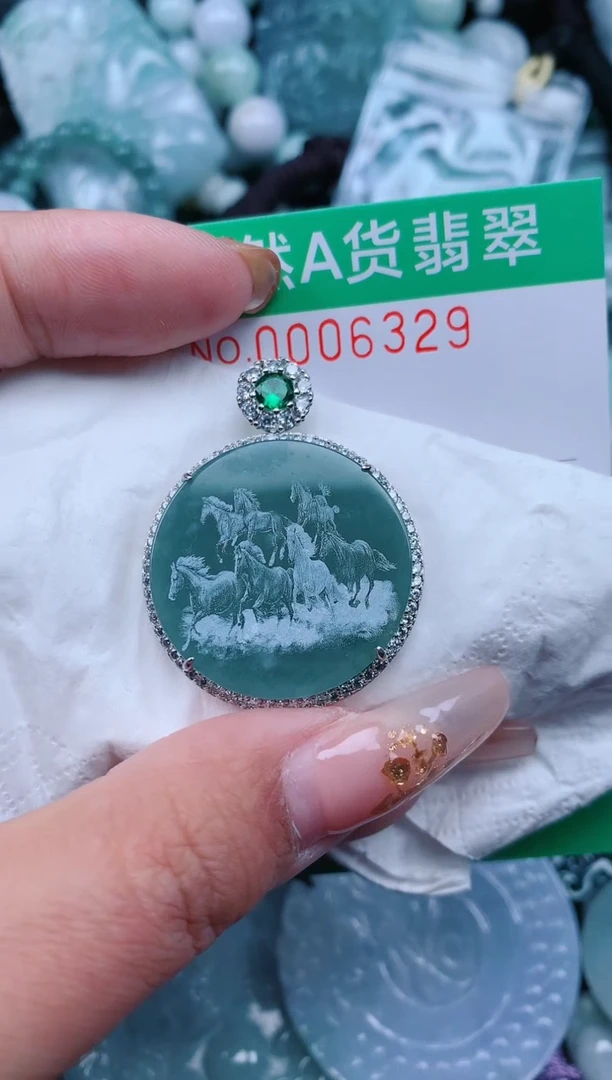 【闪购商品】翡翠颈饰未镶嵌.0006329
