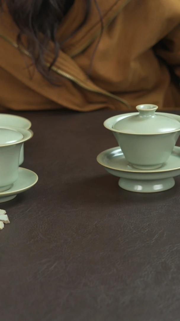 陶星**海宣宝汝瓷原矿原釉手工作品