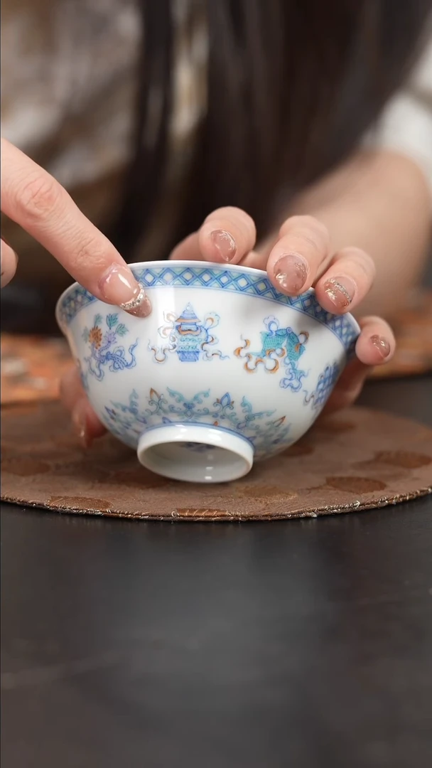 【闪购商品】杯蕴和堂斗彩八宝