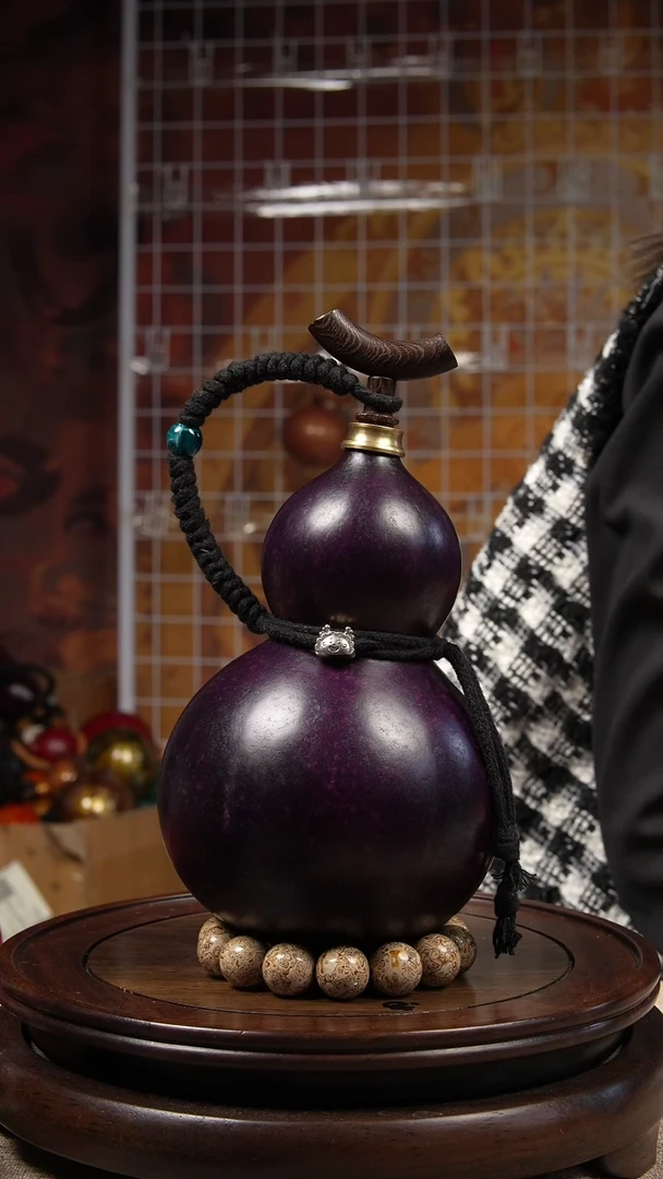 【闪购商品】340号  大漆酒葫芦一物一图