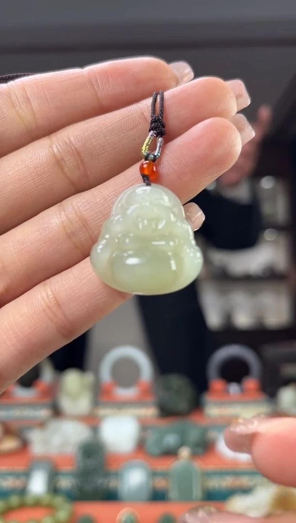 【闪购商品】和田玉颈饰未镶嵌佩佩25mm左右