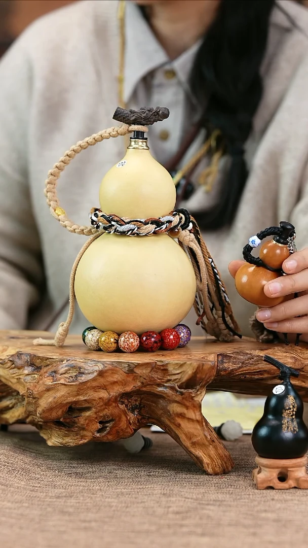 【闪购商品】170—光岳葫天然大漆酒葫芦不含漆珠