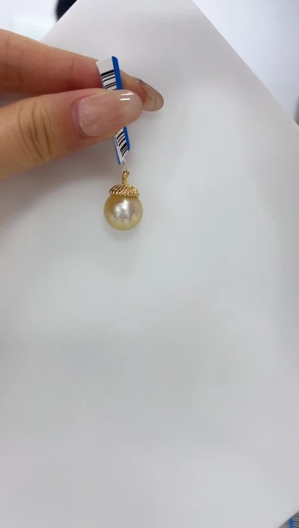 【闪购商品】海水珍珠DA银S925镶嵌吊坠 13 A282