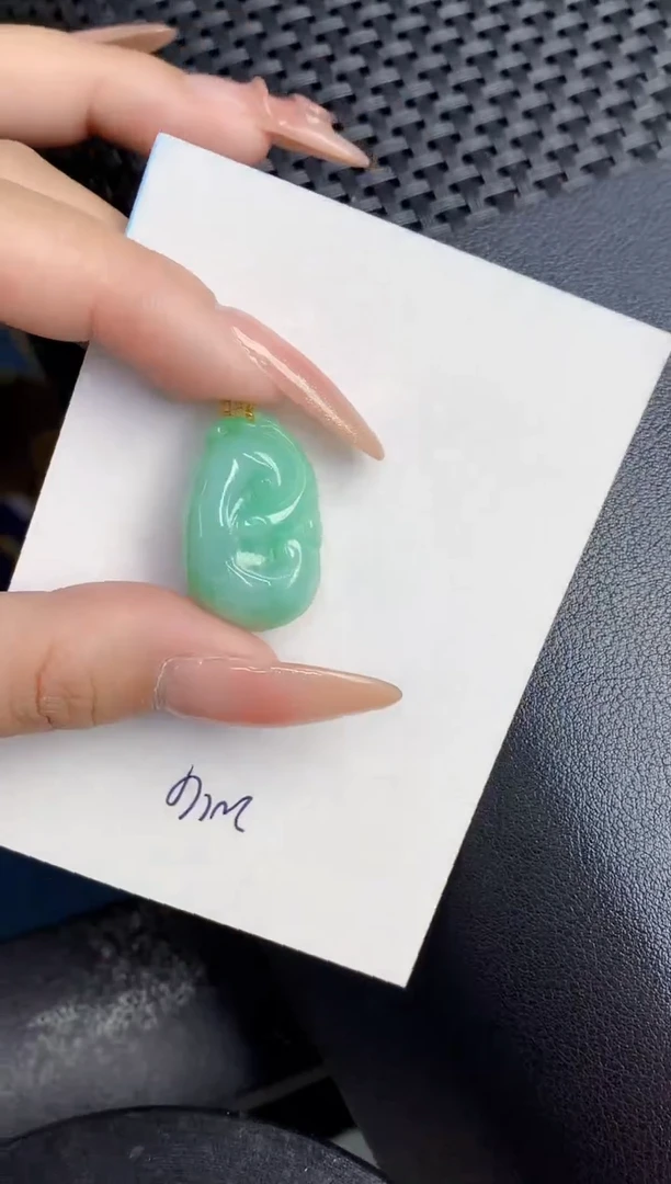 【闪购商品】翡翠颈饰18K金镶嵌000000000