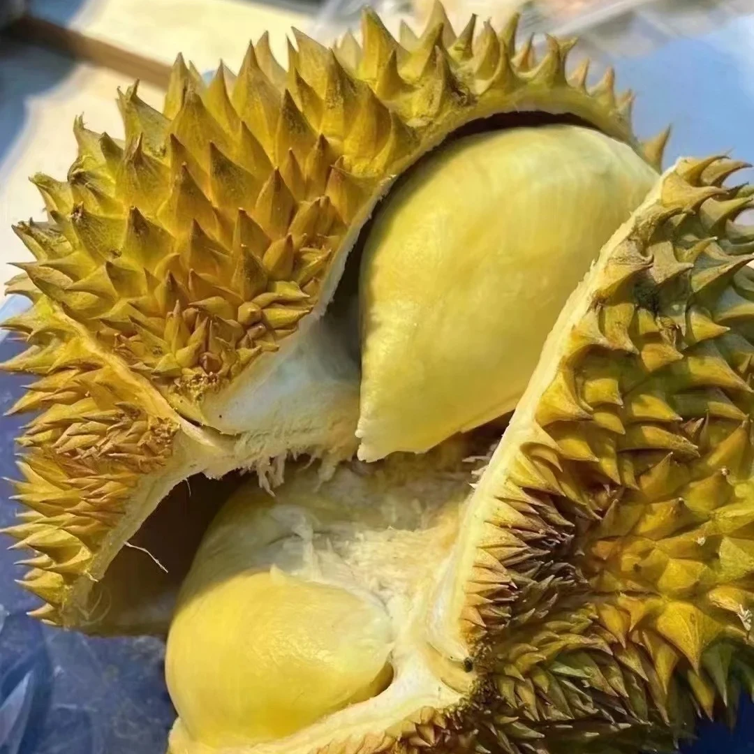 新鲜树熟金枕榴莲一个（5）一果一重核小榴莲同城配金枕泰国