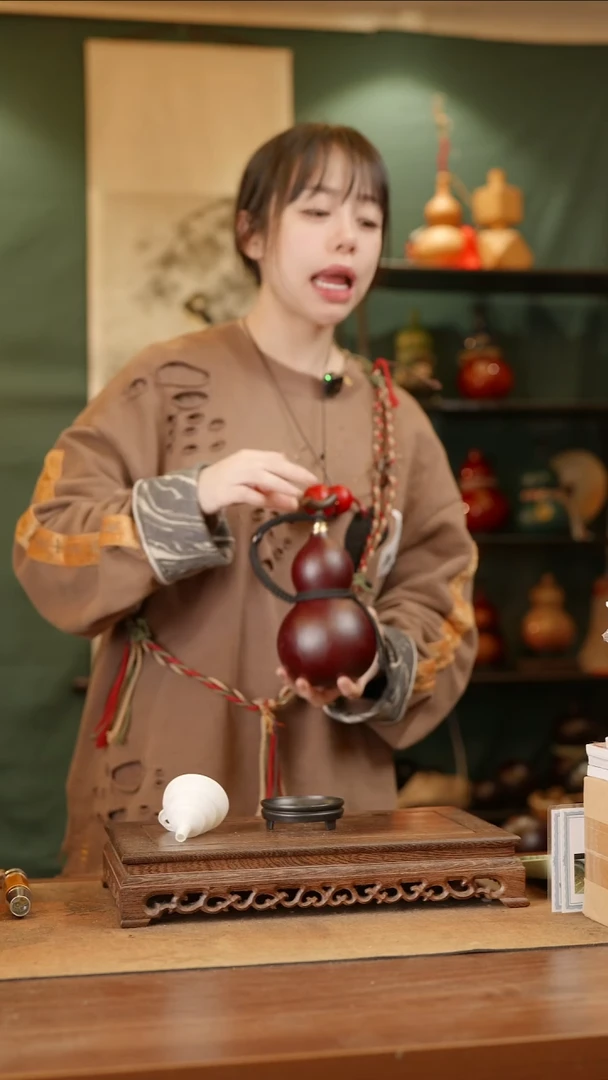 30号精品天然大漆酒葫芦一物一拍~