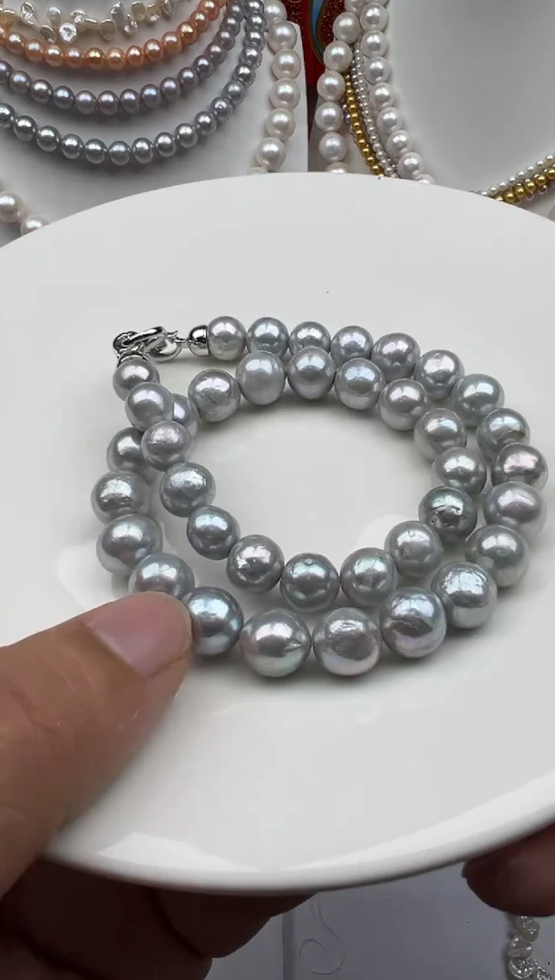 淡水珍珠未镶嵌颈饰1