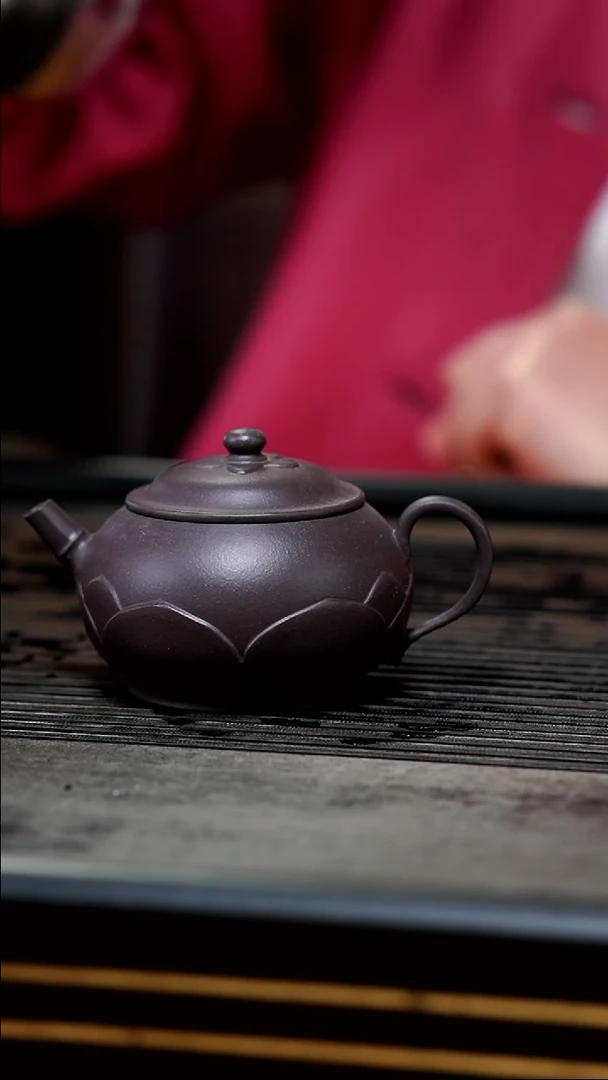 【闪购商品】紫砂茶壶全手天青梵天壶