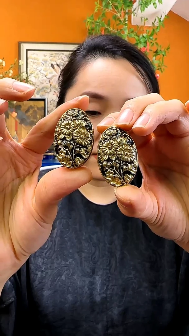 纯铜925银无耳钉