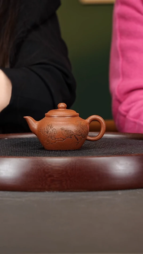 茶壶紫砂13ZXJ见喜 沉香泥150cc