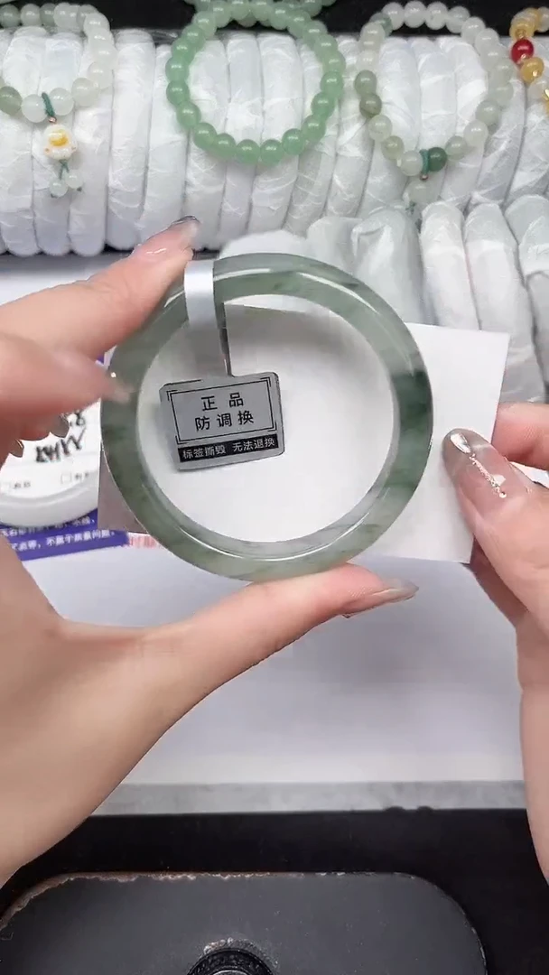 未镶嵌手镯石英质玉353-54/55