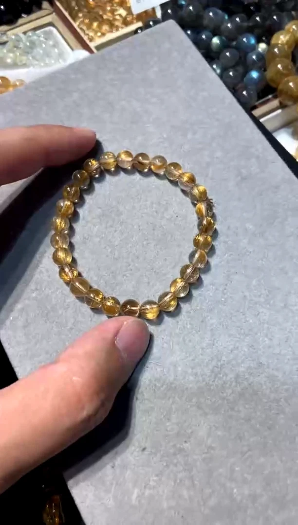 【闪购商品】水晶852-未镶嵌咖啡钛7mm+