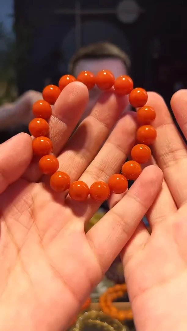【闪购商品】南红玛瑙手串未镶嵌11+(柿1000)