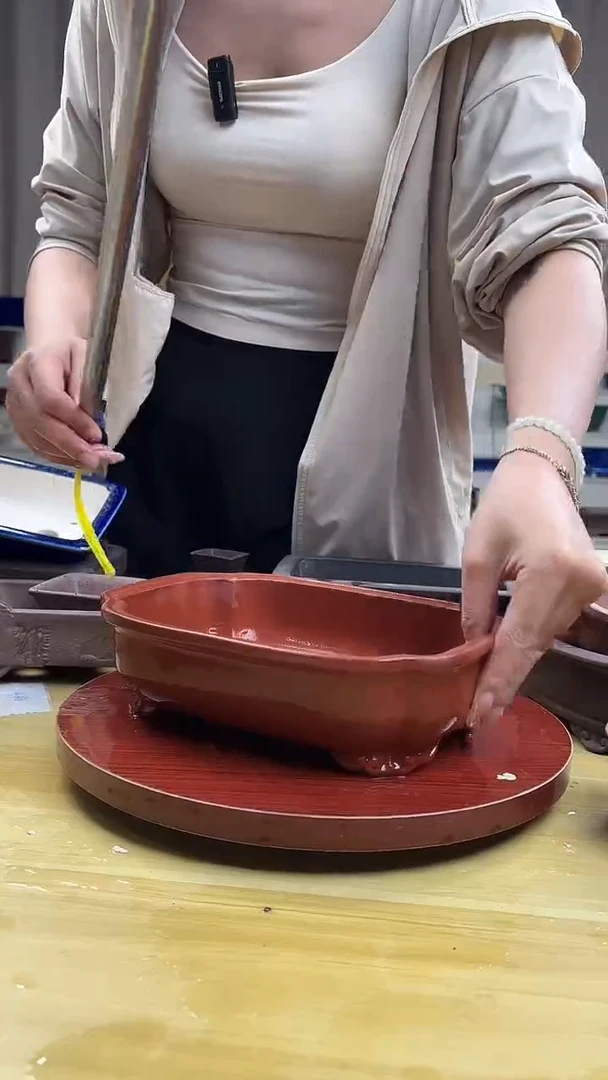 紫砂花盆紫砂花盆精品花盆微瑕