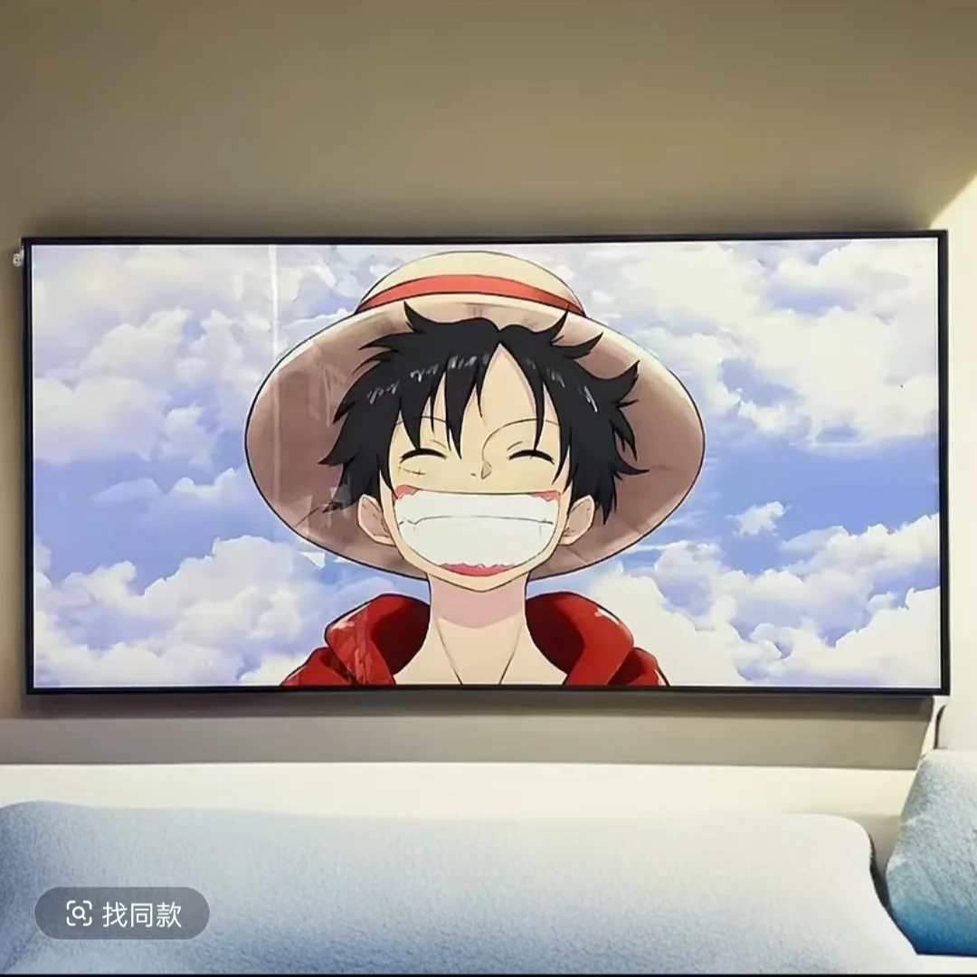 【海贼王】笑脸路飞客厅挂画卧室床头漫画