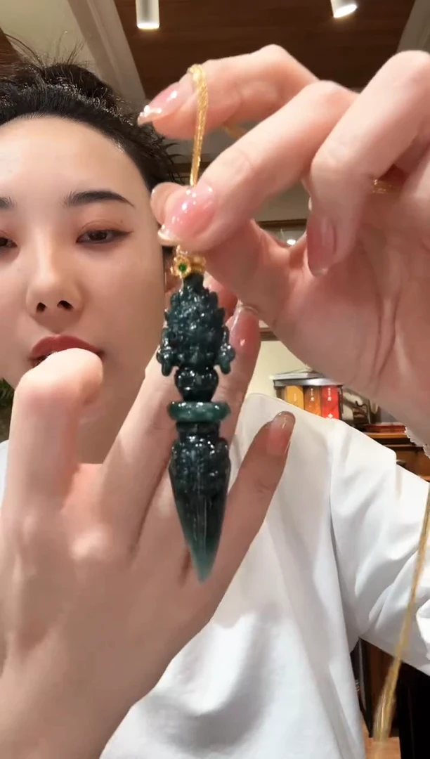 【闪购商品】翡翠颈饰未镶嵌国风