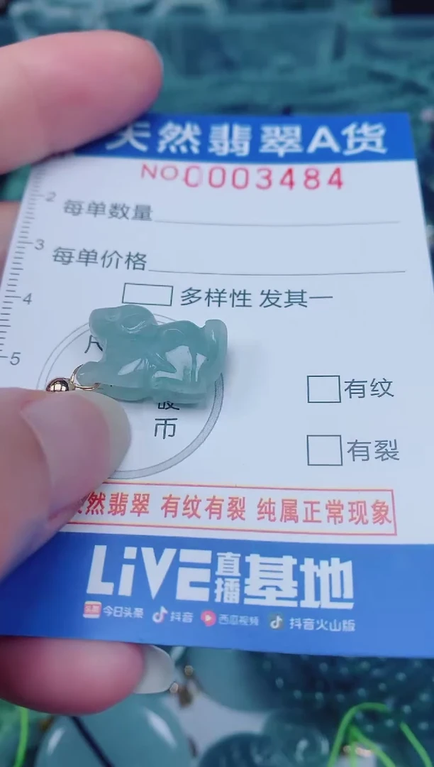 颈饰未镶嵌翡翠00003484