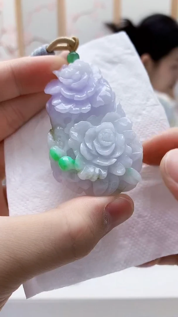 未镶嵌定制翡翠4812bb-毛货挂件81