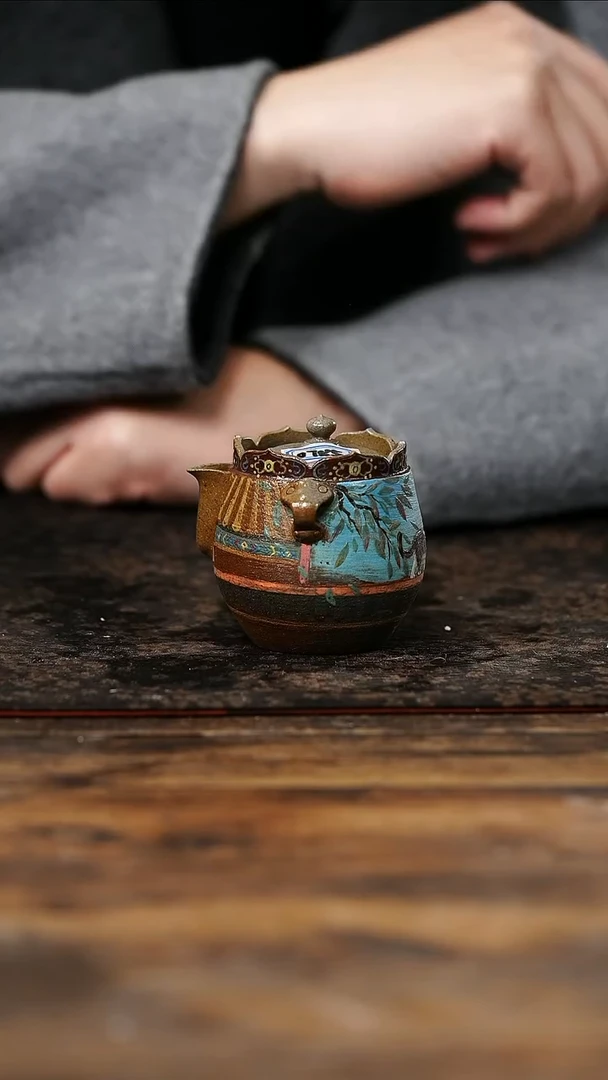 茶杯紫砂27号紫砂柴烧