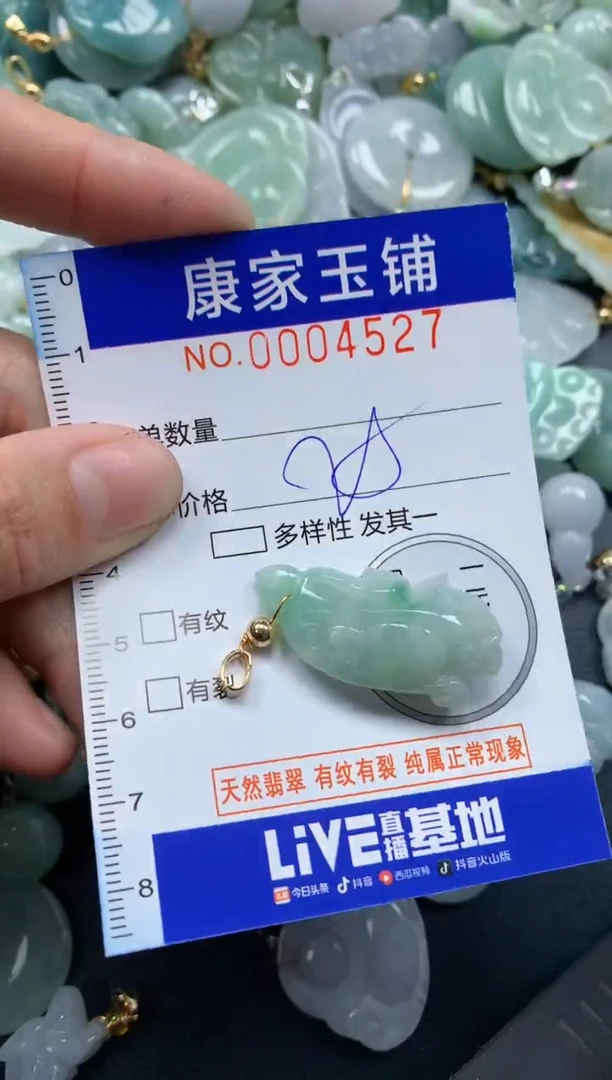 颈饰未镶嵌翡翠4527