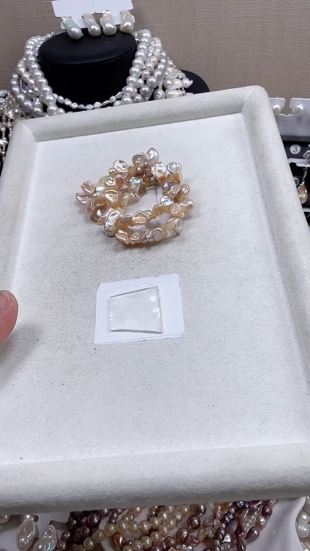 未镶嵌项链淡水珍珠【纯恬饰品】