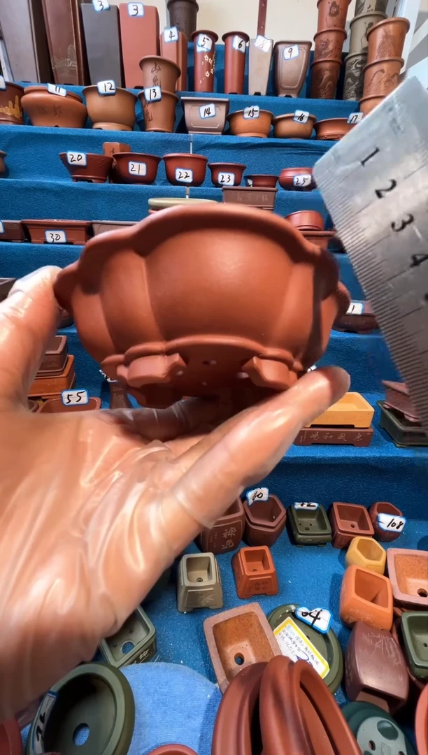 【闪购商品】紫砂紫砂花盆9.5*8.5*2.5