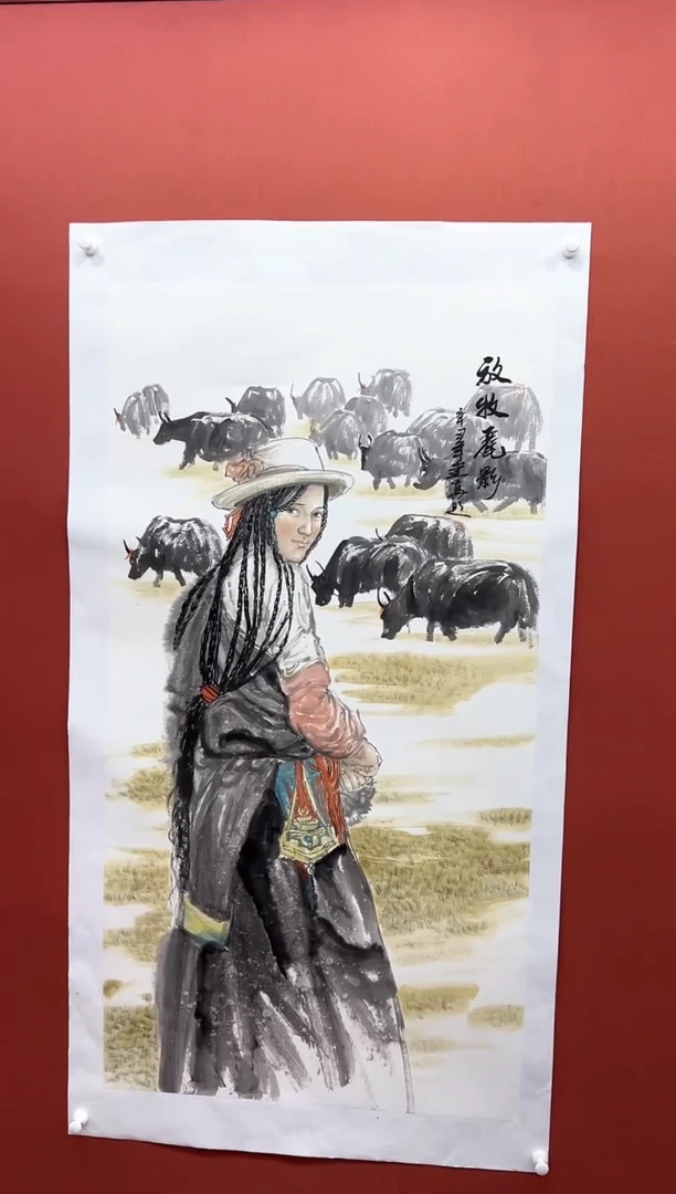 【闪购商品】国画周建真老师作品