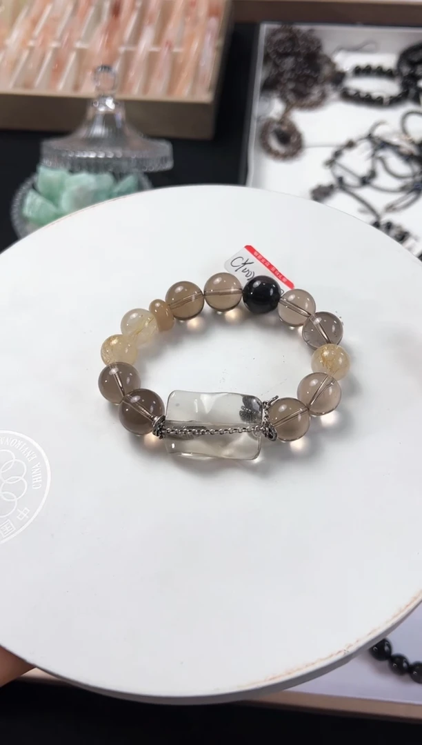 【闪购商品】水晶手链合金颜色微差多样性发货发其一