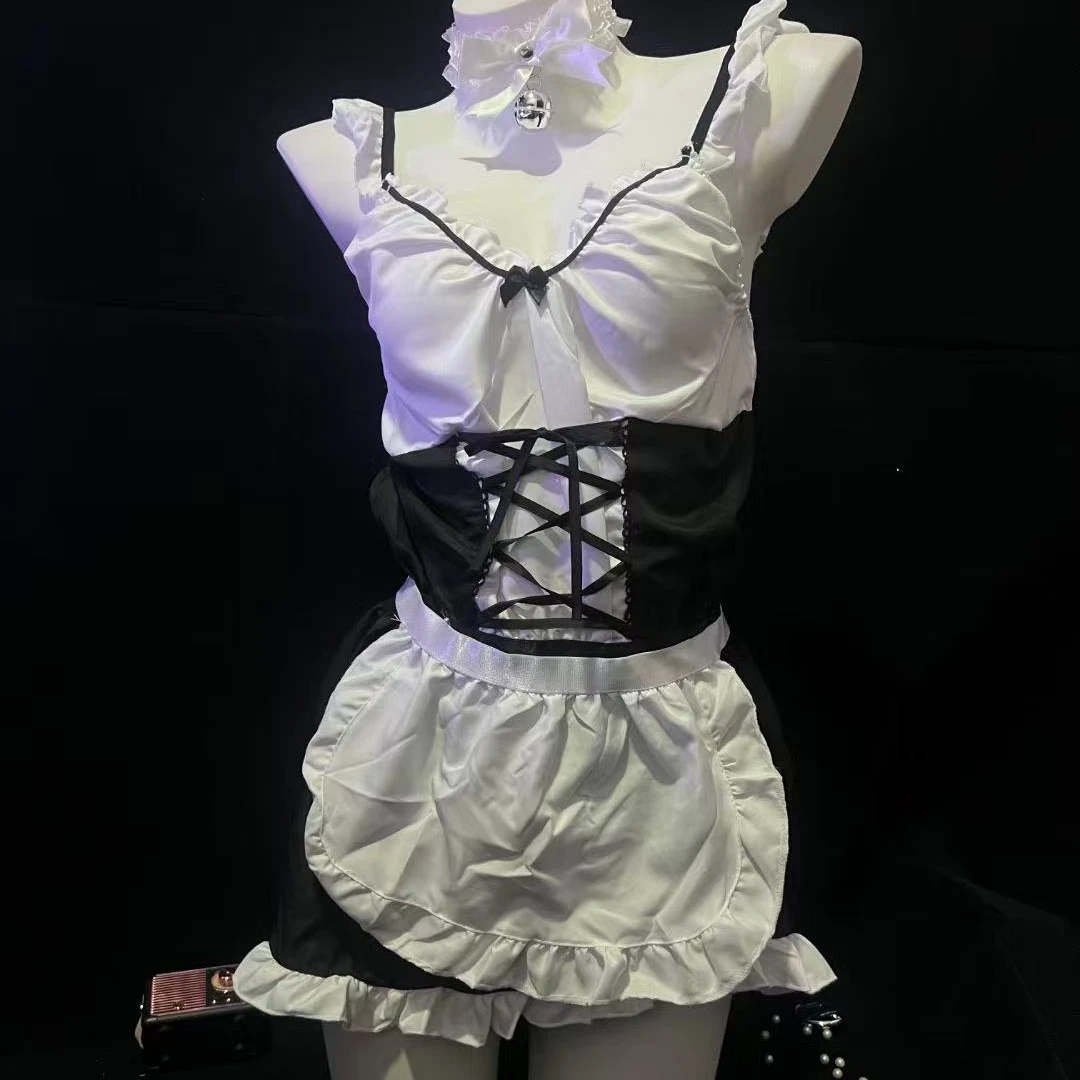 可爱睡裙2025春夏新款性感睡裙动漫情侣约会