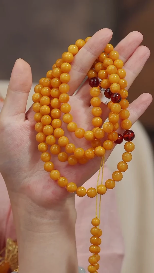 未镶嵌颈饰蜜蜡8+老蜡妈妈链多样性发一件