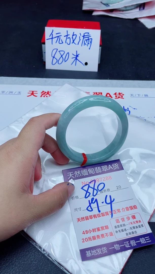 未镶嵌手镯翡翠880.0000