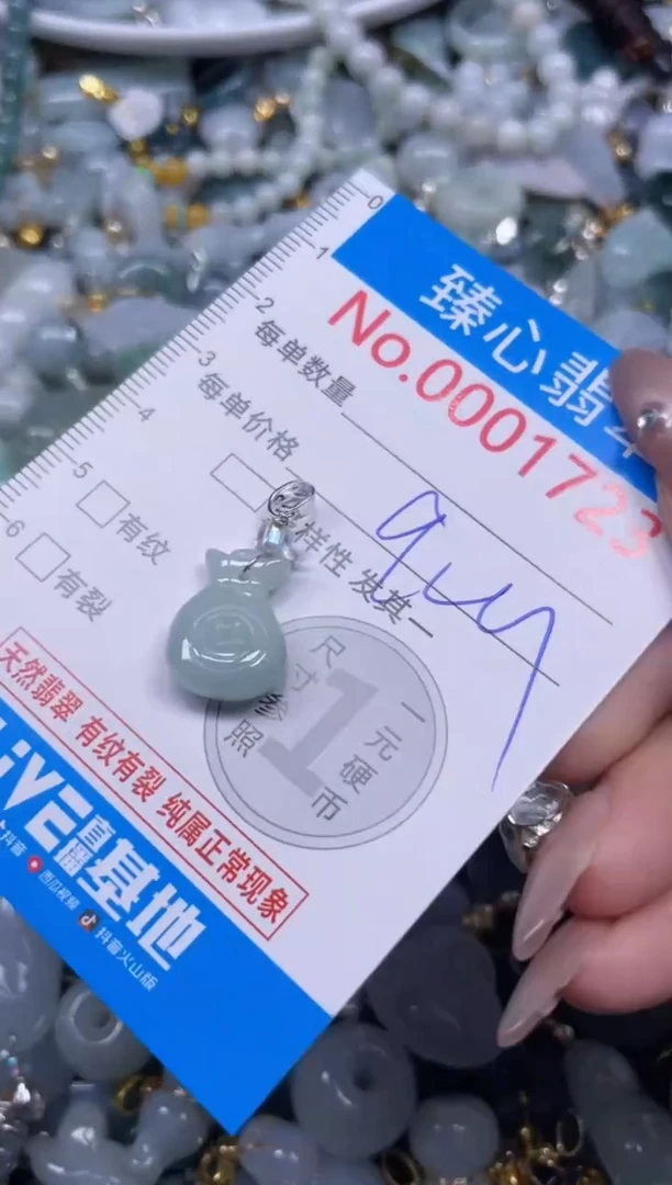 颈饰未镶嵌翡翠1723