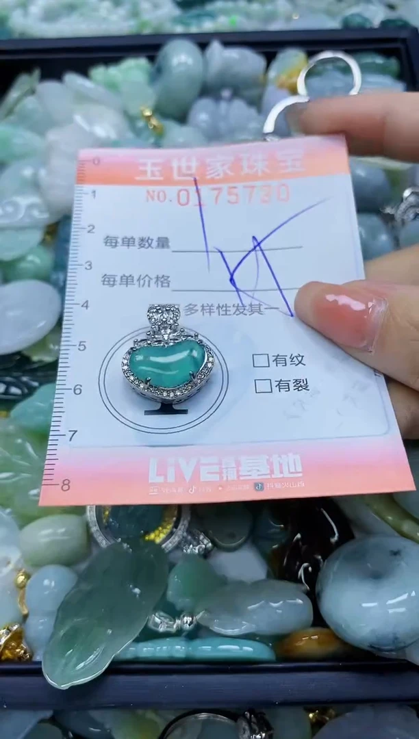 【闪购商品】翡翠颈饰未镶嵌闪购商品00175720