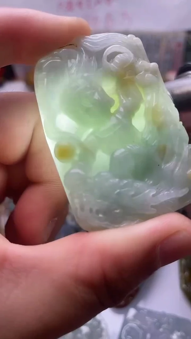 颈饰未镶嵌翡翠哪吒