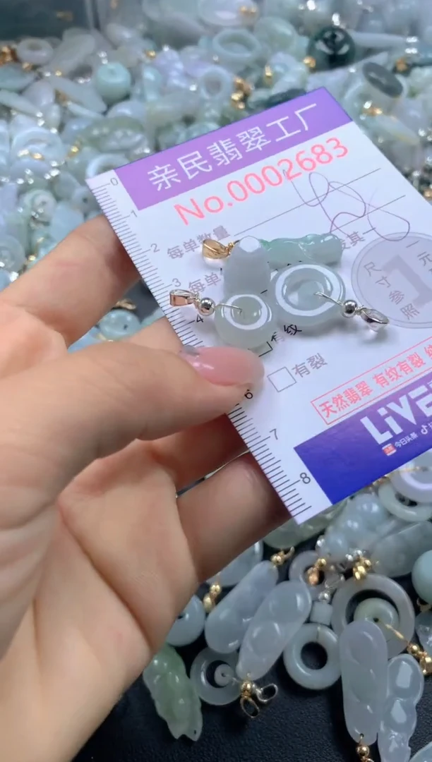 颈饰未镶嵌翡翠2683