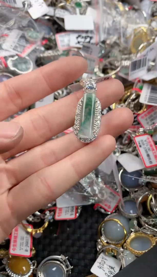 未镶嵌戒指翡翠444   10