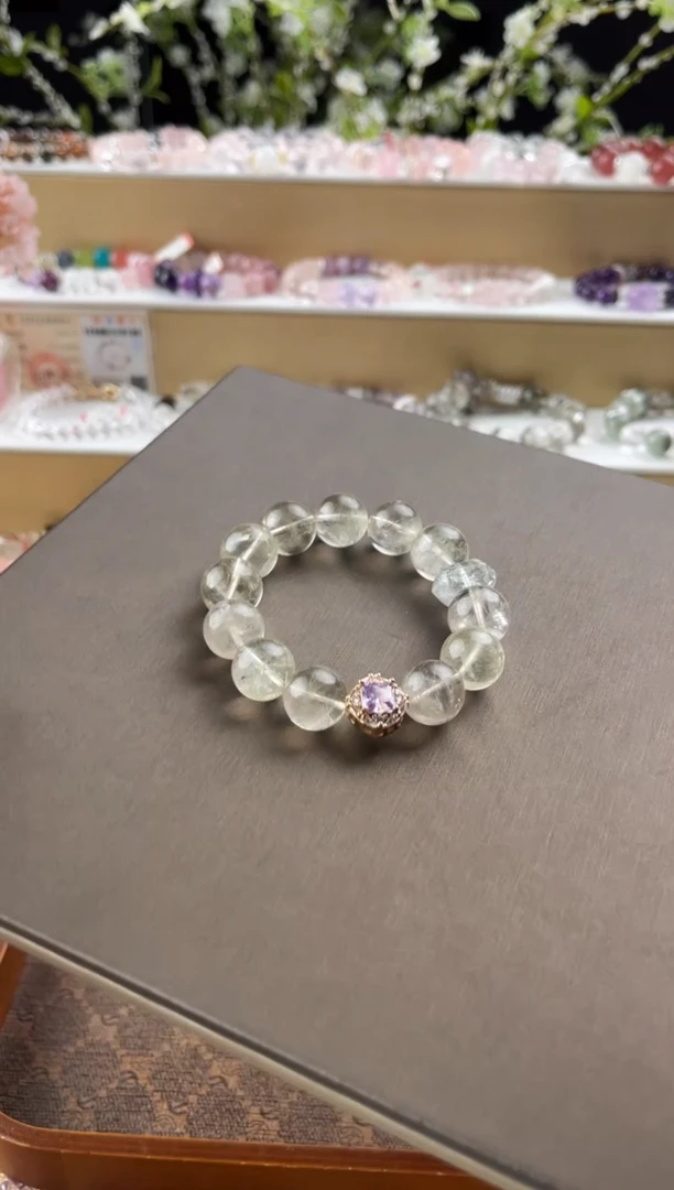 黄晶手链未镶嵌黄水晶设计款手链多样性发其一