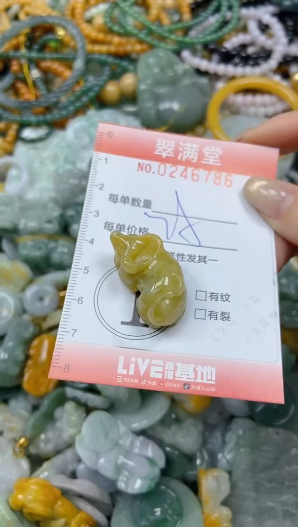 未镶嵌挂件翡翠闪购0246786