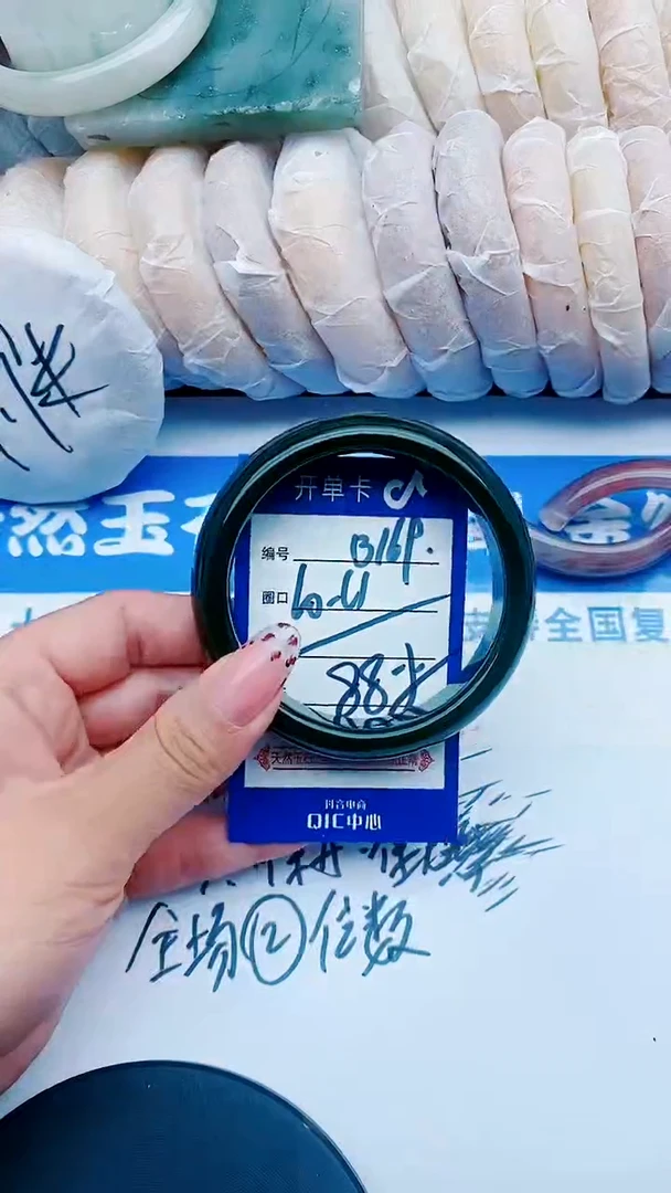 未镶嵌手镯石英质玉B169+60-61