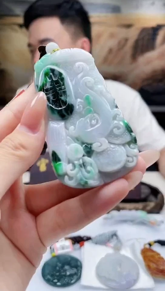 吊坠(不含链)未镶嵌翡翠多样性发其一34