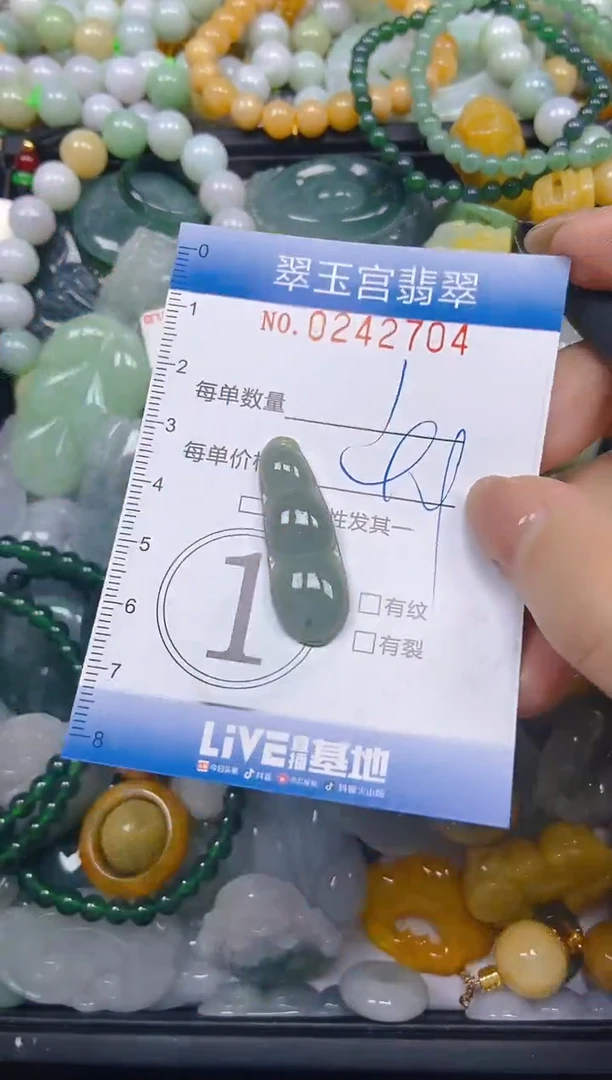 颈饰未镶嵌翡翠闪购C0242704