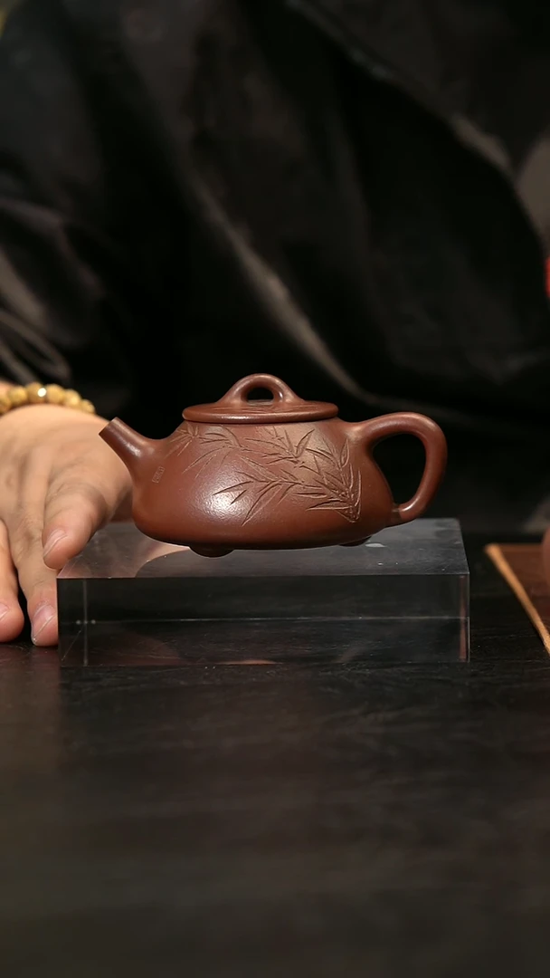 茶壶紫砂紫砂精品茶壶平盖