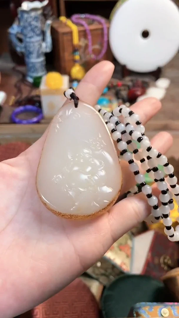 【闪购商品】和田玉（子料）颈饰未镶嵌玉瑞专属精选摆件