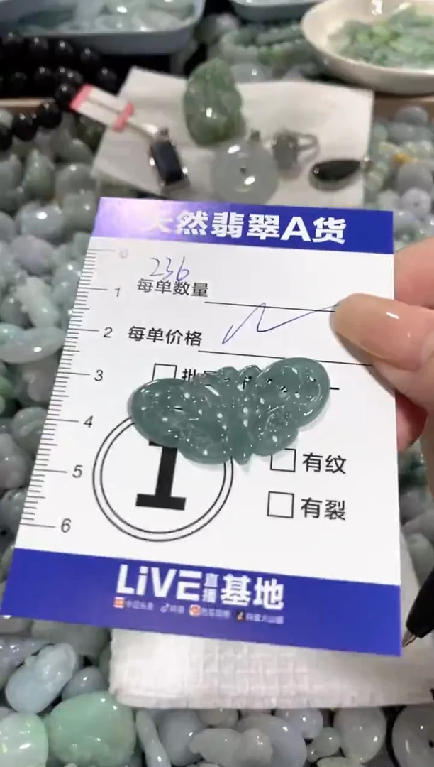 颈饰未镶嵌翡翠天然翡翠A货批量多样性发一件