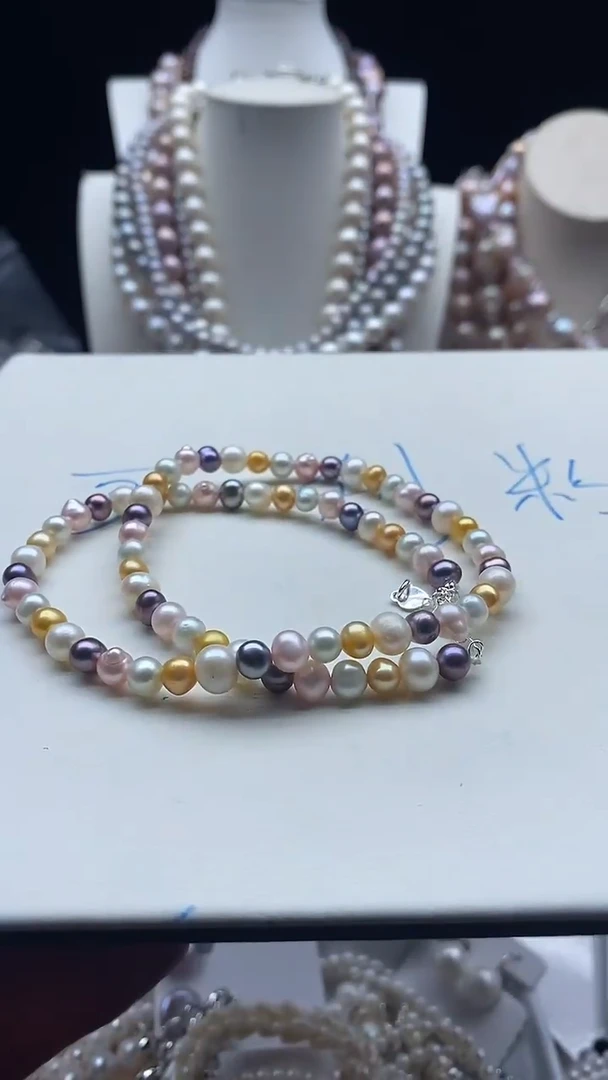 【闪购商品】淡水珍珠吊坠(不含链)合金1